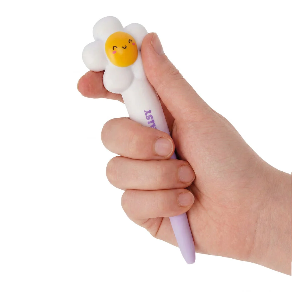 Legami "Happy Daisy" Daisy Squishy Gel Pen - Squeezies - Image 4