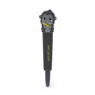 Legami "Wild but Kind" Gorilla Squishy Gel Pen - Squeezies