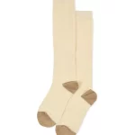 Chalk - Heel Toe Sock | Ivory/Biscuit