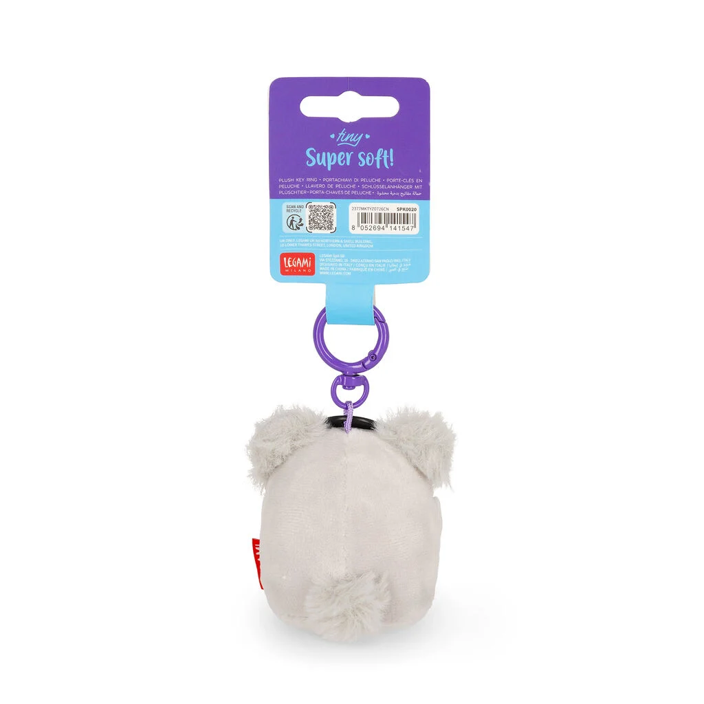 Legami Super Soft Key Ring - Tiny Koala Plush Key Ring - Image 4