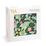 V&A J.H. Dearle Leicester Wallpaper Coasters