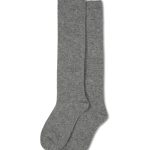 Chalk - Cosy Cashmere Lounge Socks - Marl Grey
