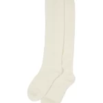 Chalk - Cosy Cashmere Lounge Socks - Ivory