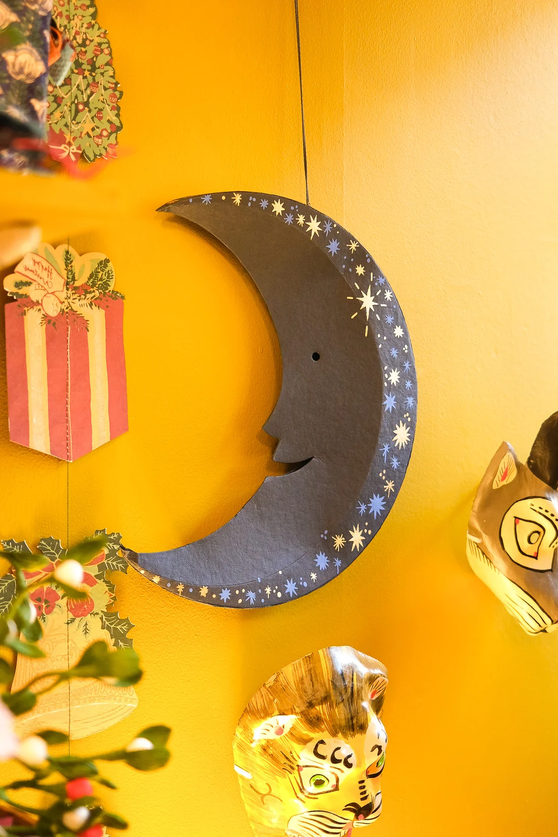 Large Midnight Man On The Moon board decoration by East End Press - Image 6