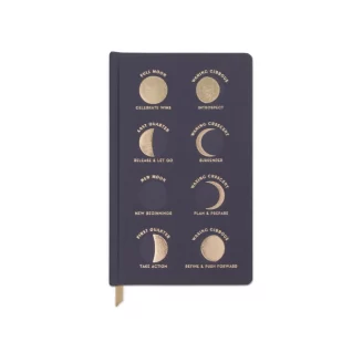 Designworks Ink Moon Phases Dusk Book Cloth Journal