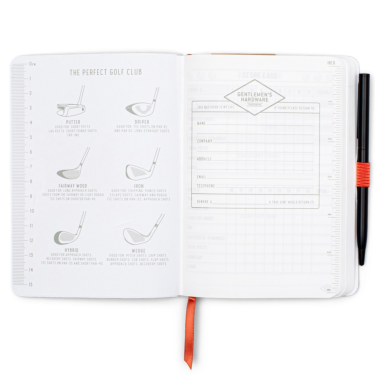 Gentlemen’s Hardware Waterproof Golf Notebook - Image 5