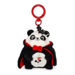 Legami Super Soft Key Ring - Tiny Halloween Panda "Bam-Boo!"