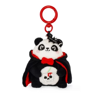 Legami Super Soft Key Ring - Tiny Halloween Panda "Bam-Boo!"