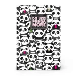 Legami - A5 Blank Notebook with Illustrated Hard Cover - Panda