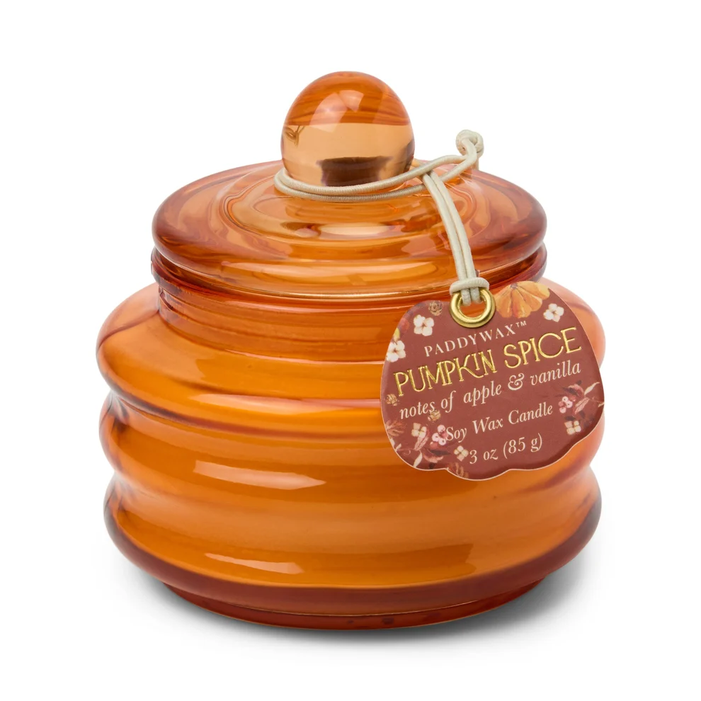 Paddywax Beam Glass Candle Orange - Pumpkin Spice