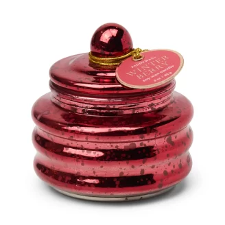 Paddywax Beam Glass Candle Red Mercury - Winter Berry