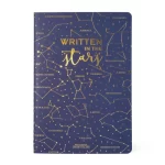 Legami - A5 Lined Notebook with Illustrated Hard Cover - Written in the Stars