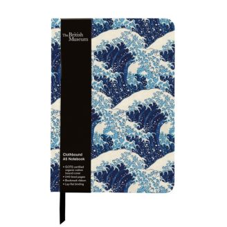The British Museum Katsushika Hokusai The Great Wave Clothbound A5 Notebook