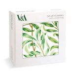 V&A Museum William Morris Willow Bough Coasters